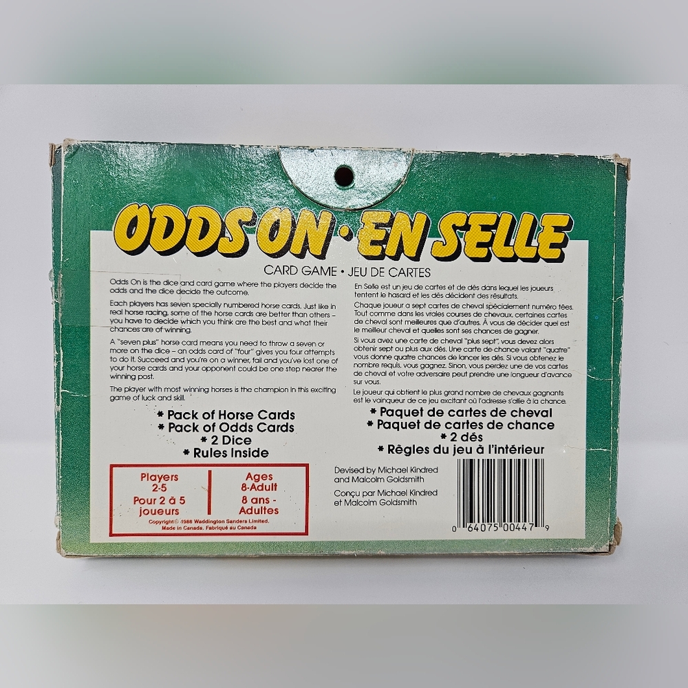 Waddingtons Odds On - Horse Racing Game - Picture 2 of 5